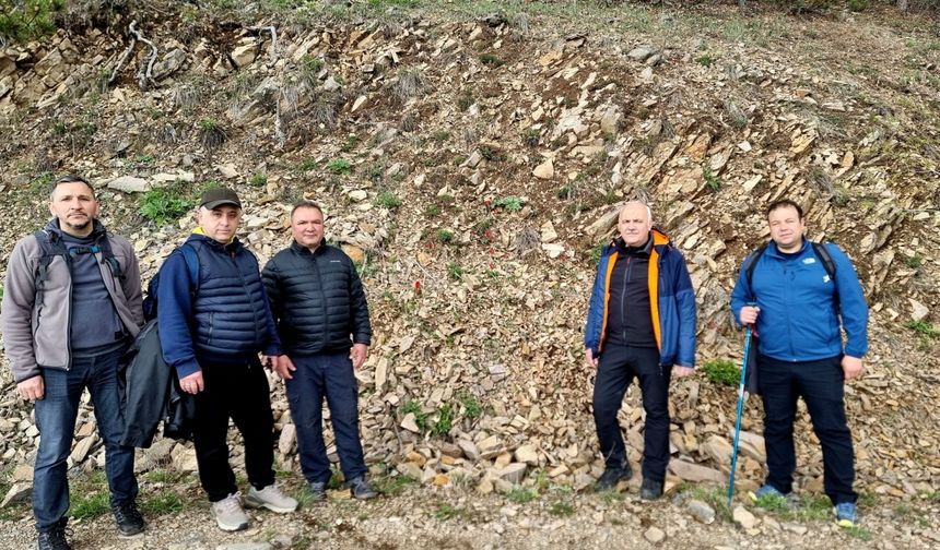 Yılda 15 gün görülen çiçek Kızılcahamam'da açtı