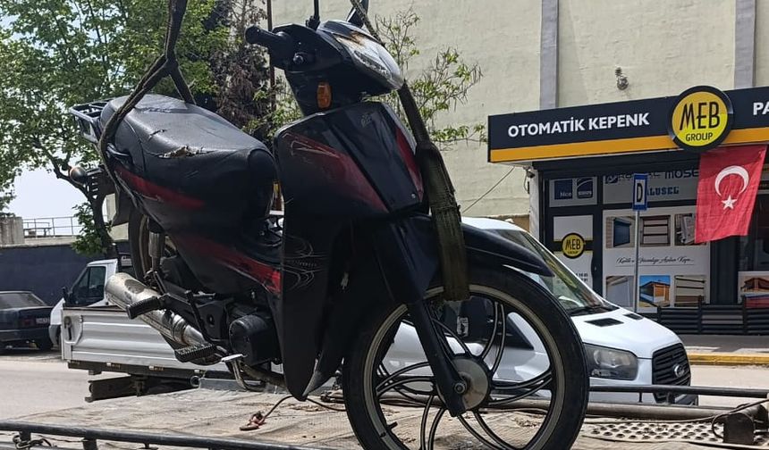 55 motosikletliye 408 bin lira ceza