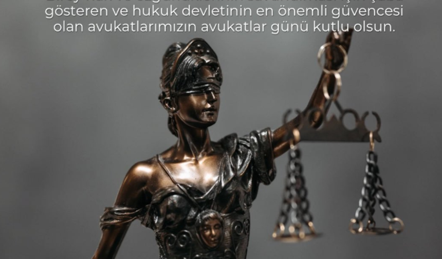 "Adalet, Evrenin ruhudur"