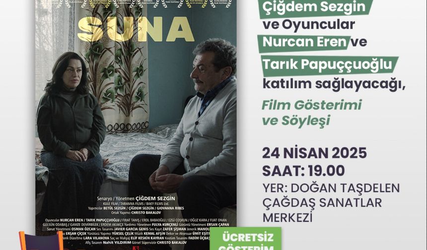Çankaya Belediyesi'nden Suna filmi söyleşisi