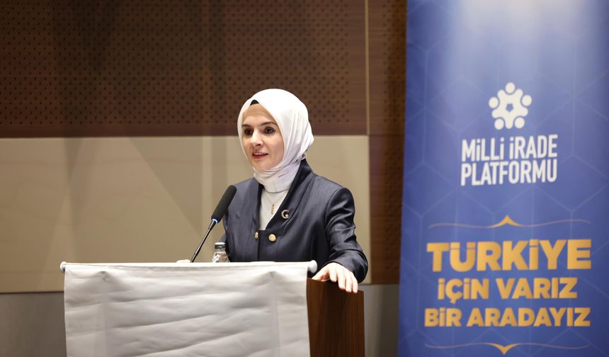 6. Milli İrade Buluşmaları'nda konuştu