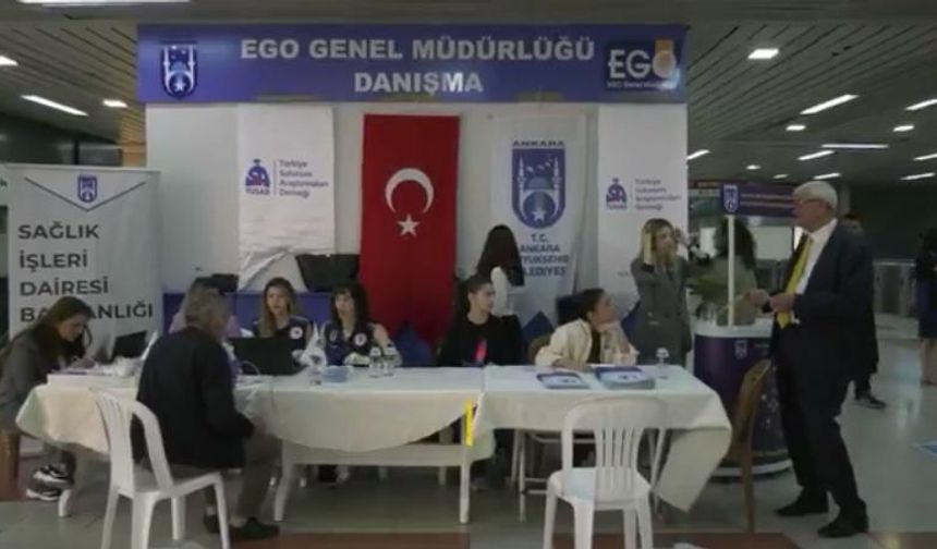 Başkent'te 'Dünya Tütünsüz Günü' çalışması