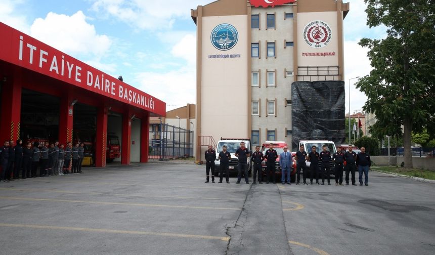 Kayseri İtfaiyesi Son 1 Ayda 567 Olaya Müdahale Etti