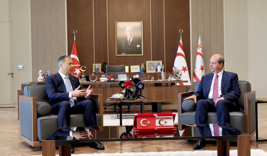Bakan Yerlikaya'nın KKTC temasları