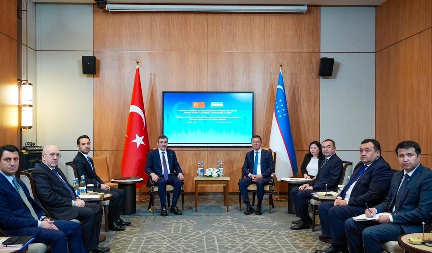 Cevdet Yılmaz ve Kuçkarov görüştü