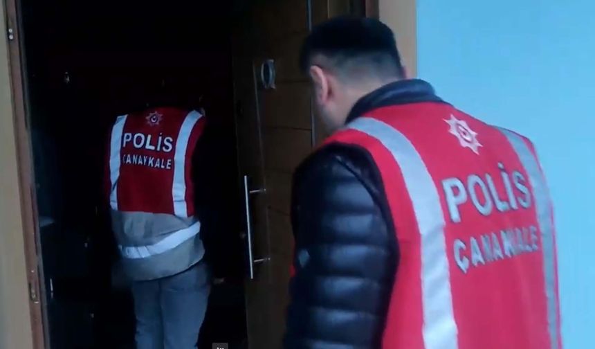 Gökçeada'da nitelikli yağma operasyonu
