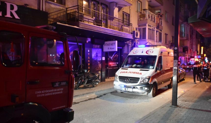 İzmir’de patlama! 4 yaralı