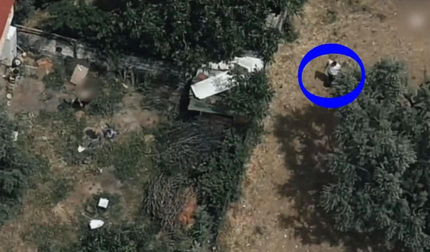 İznik'te  hükümlü dron sayesinde yakalandı