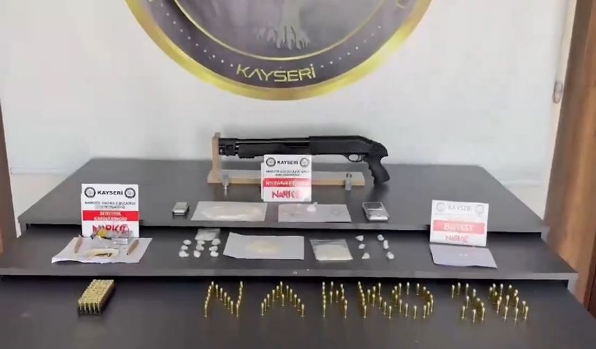 Kayseri'de torbacı operasyonu