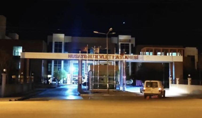 Nusaybinde otomobil yayaya çarptı