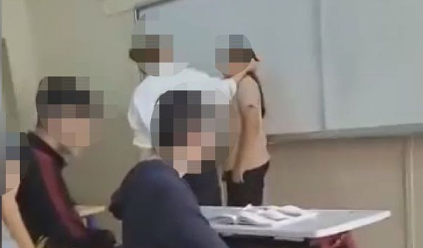 Öğretmen Şiddeti Kamerada