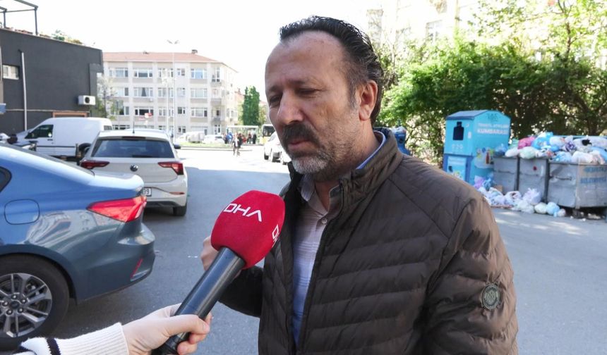 Temizlik işçileri iş bırakınca Beşiktaş'ta çöp yığınları oluştu