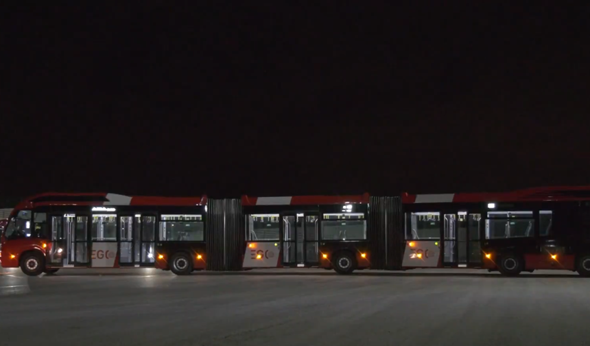Ankara'ya metrobüs geliyor