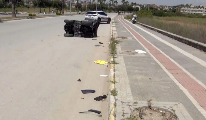 Antalya'da ATV kazası