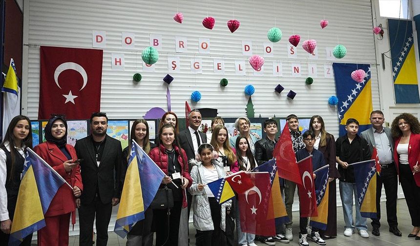 İstanbul ve Saraybosnalı öğrenciler, bir araya geldi