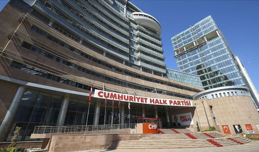 CHP'den olağanüstü toplantı kararı