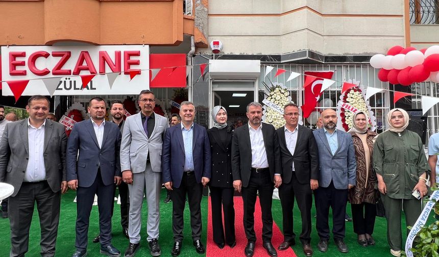 Çubuk ve Pursaklar'dan Ortak Eczane Açılışı