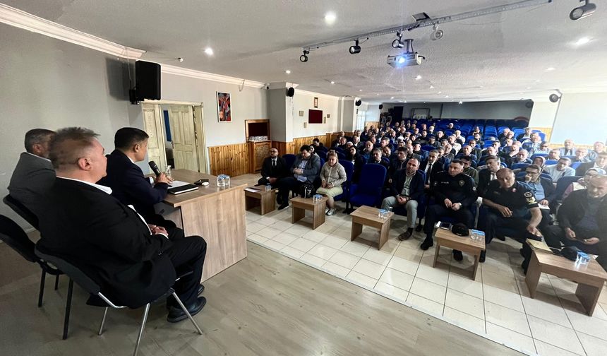 Kızılcahamam’da Mayıs Ayı Muhtarlar Toplantısı Gerçekleştirildi