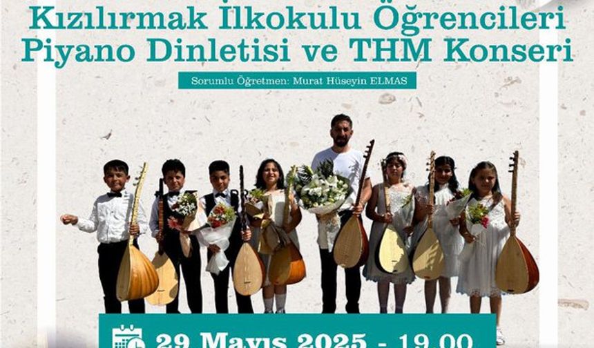 Minik Yeteneklerden Piyano ve Türk Halk Müziği Dinletisi