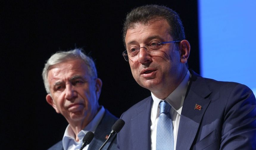 Mansur Yavaş'tan İmamoğlu'na tam destek!