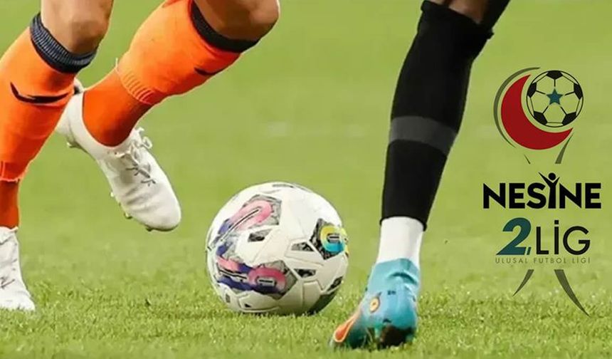 Nesine 2. Lig Play-Off 2. Tur programı belli oldu