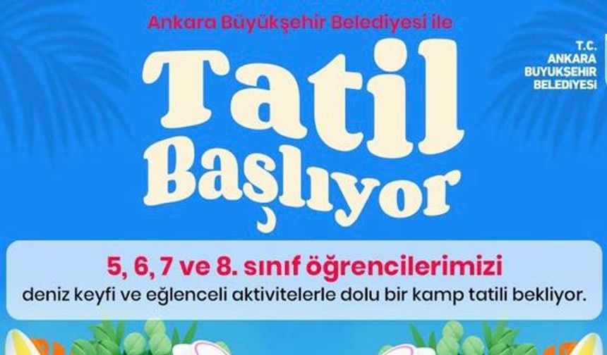 ABB'den öğrencilere tatil kampı