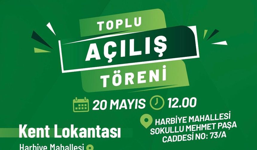 Çankaya Belediyesi'nden toplu açılış