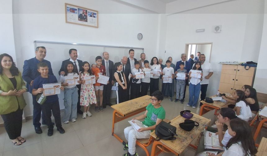 Beypazarı'nda karne sevinci