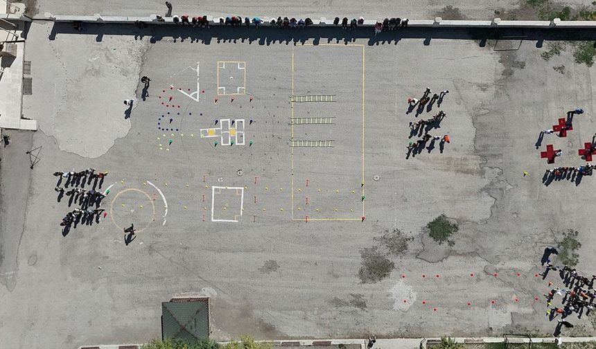 Çocukların Spor Yetenekleri Keşfediliyor