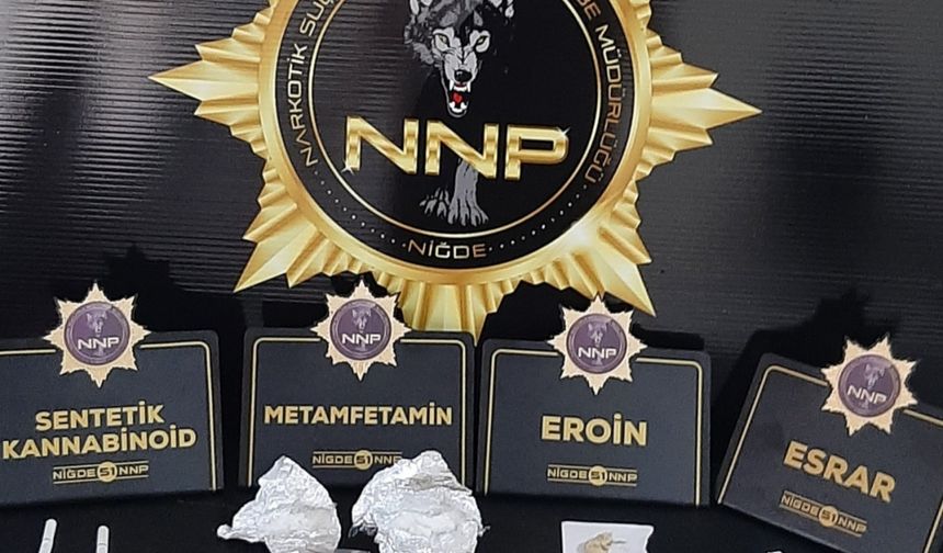 Niğde'de Yasaklı Madde Operasyonu