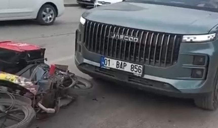 Adana'da akıl almaz kaza!