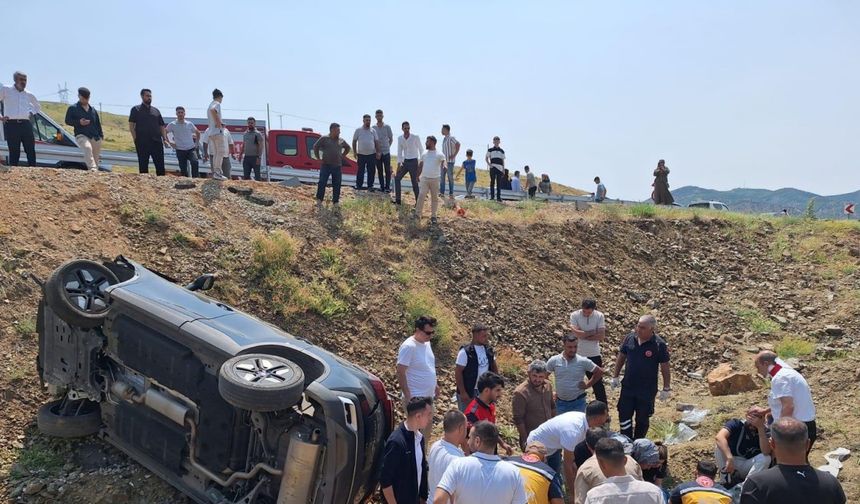 Bingöl'de feci kaza: 5 yaralı
