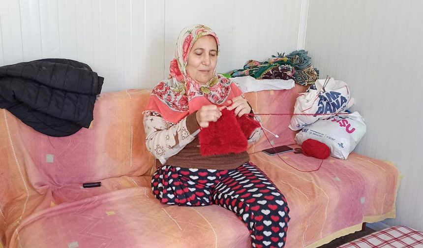 Biriktirdiği paralar enkazda kayboldu