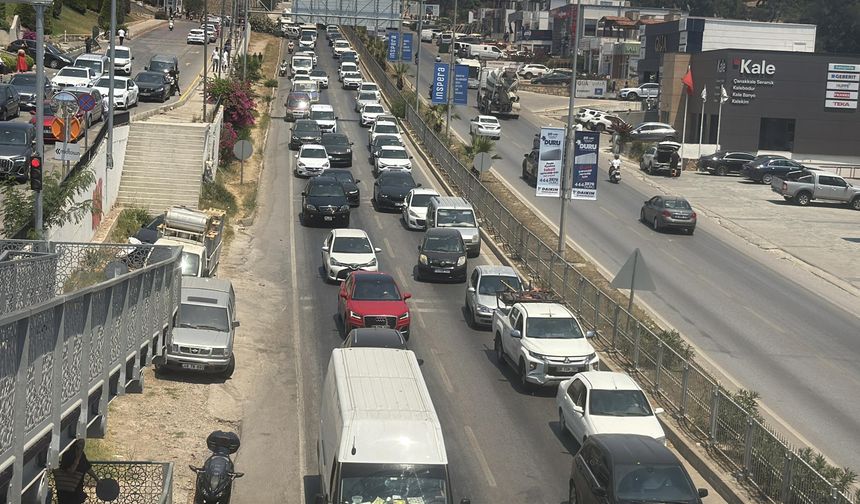 Bodrum'da maki yangını dolayısıyla tahliye