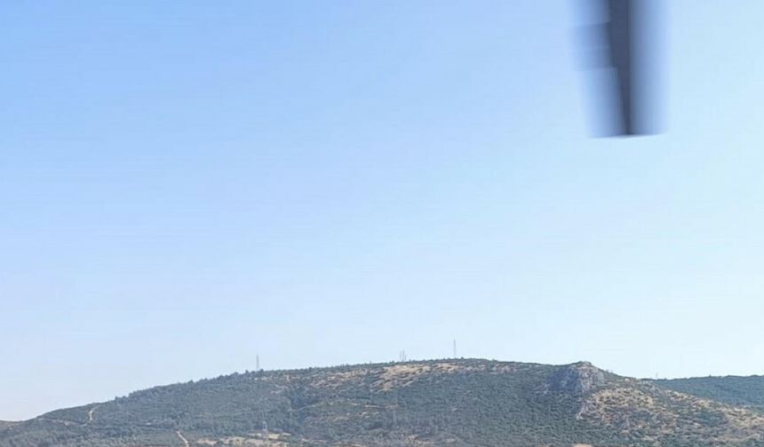 Bornova'da maki yangını