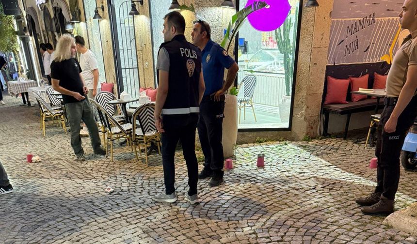 Çeşme’de silahlı saldırı