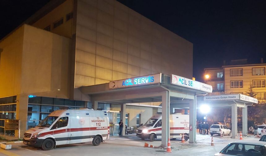 Çubuk'ta Babasının Boğazını Kesti