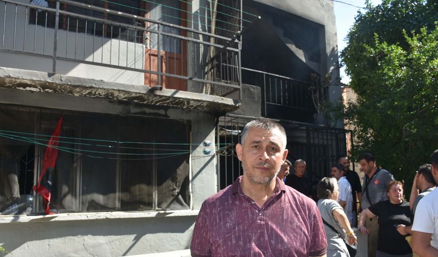 İzmir'de yangın paniği