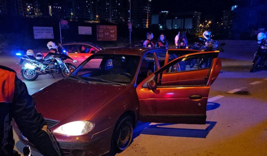 Polisin ‘Dur’ ihtarına uymadı, kovalamaca sonunda yakalandı
