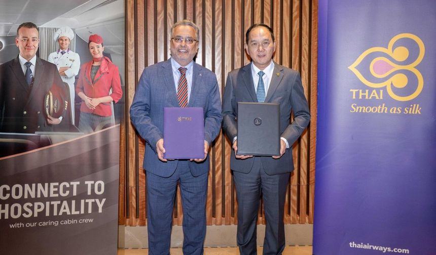 THY ve Thai Havayolları'ndan iş birliği