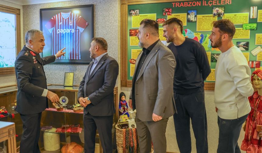 Trabzonspor’dan Jandarma Teşkilatı’na Ziyaret