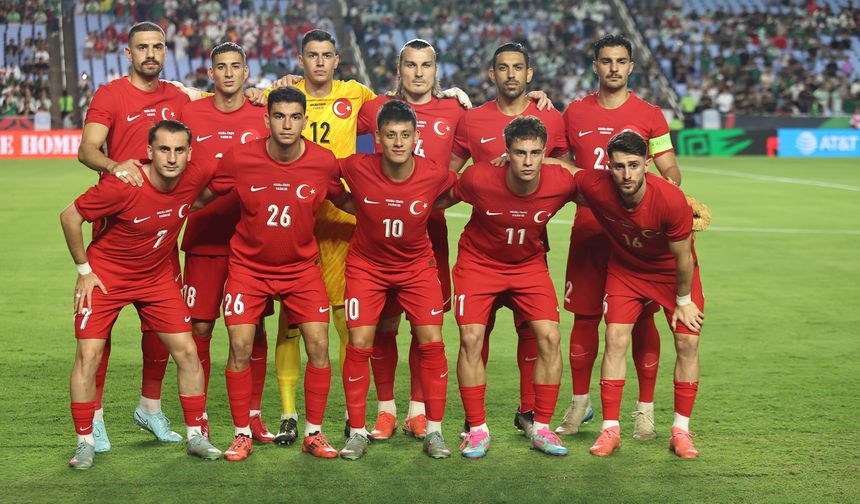 Türkiye Hazırlık Maçında Mağlup Oldu
