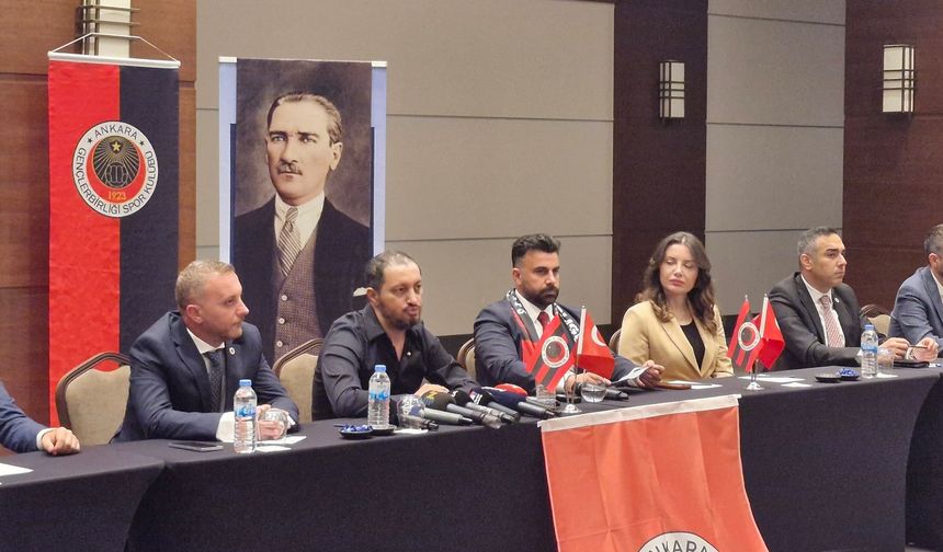 Gençlerbirliği'nde Başkan Adayı Ahmet Turgut, Basın Toplantısı Gerçekleştirdi