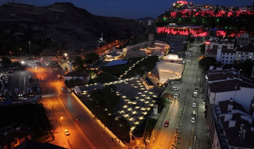 Ankara'da "Roma Tiyatrosu ve Arkeopark Projesi" Restore Edildi