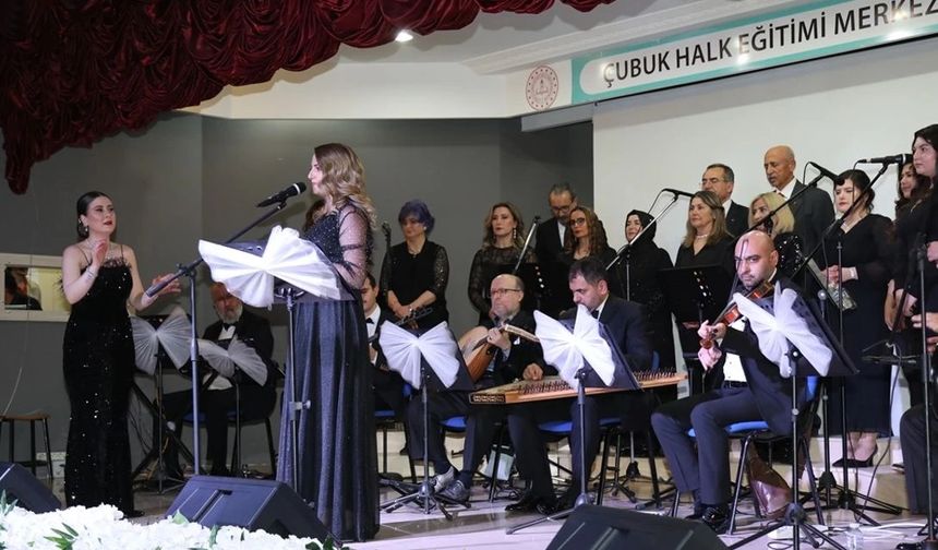 Çubuk'ta Öğrencilerden Yeşilçam Konseri