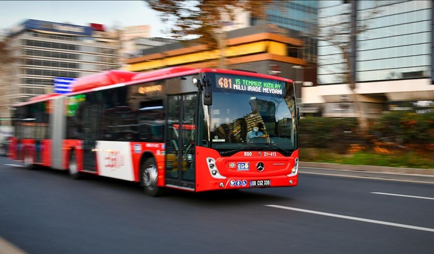 Ankara'da bayramda toplu taşıma ücretsiz olacak mı?