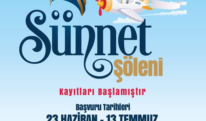 Mamak'ta Sünnet Şöleni için kayıtlar başladı
