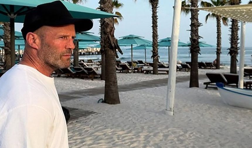 Jason Statham Antalya'da