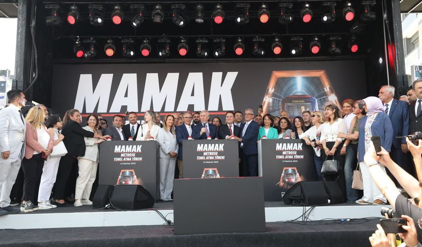 Ankaralılara Müjde: Mamak Metrosu'nun Temeli Atıldı!