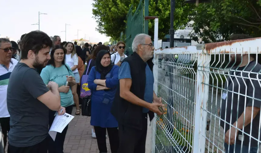 Sınava girmek istemediğini söyledi